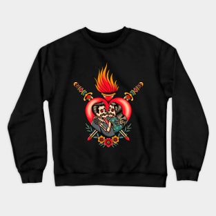 Skull love dead Crewneck Sweatshirt